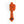 KLOQ-Design-wandklok-met-slinger-roest-rood