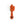 Wall Clock Rust Red