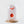 KLOQ-Glazen-design-stolp-klok-Perzik-Neon