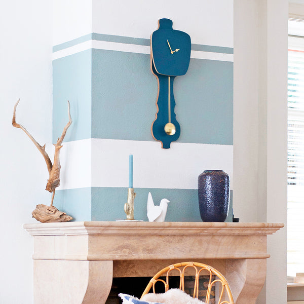 design klok met slinger | design pendulum clock
