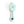 KLOQ-Design-wandklok-met-slinger-pistache-groen