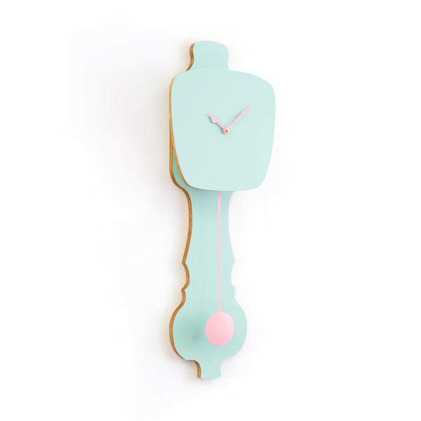 Wall Clock Pistachio Green