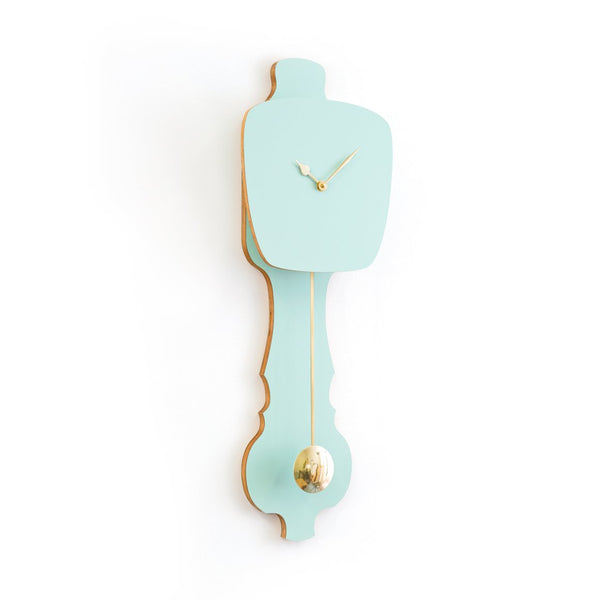 Wall Clock Pistachio Green