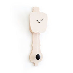 houten design klok