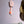 KLOQ dutch design klok met slinger perzik pastel