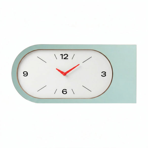 Wandklok ‘Duet’ Pistache