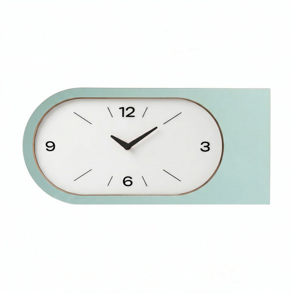Wandklok ‘Duet’ Pistache