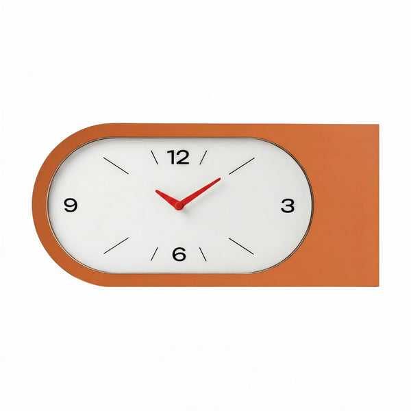 Wandklok ‘Duet’ Terra