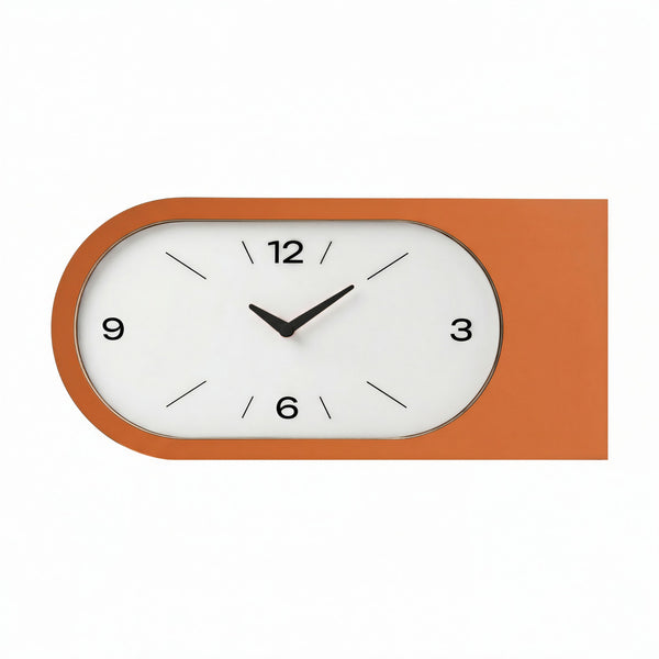 Wandklok ‘Duet’ Terra