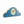 Mantel Clock Petrol Blue