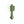 Horloge murale vert brume