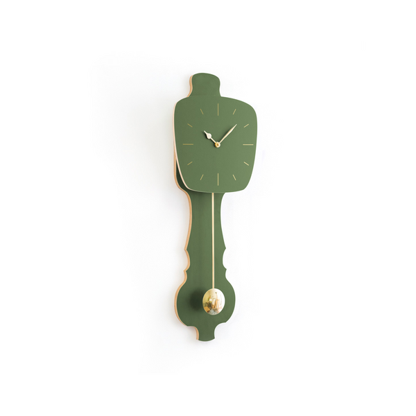 Wall Clock Mist Green