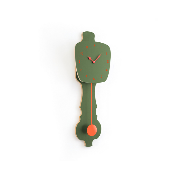 Wall Clock Mist Green