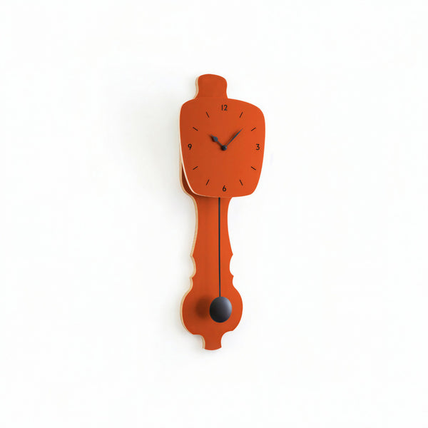 Horloge Murale Rouge Rouille