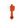 Wall Clock Rust Red