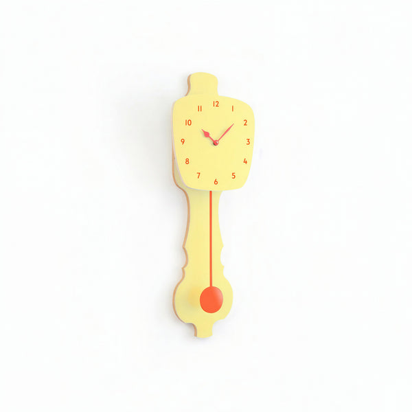 Wanduhr Nebelgrün