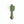 Horloge murale vert brume