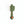 Horloge murale vert brume
