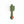 Horloge murale vert brume