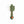 Horloge murale vert brume