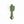 Horloge murale vert brume