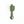 Horloge murale vert brume