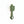 Horloge murale vert brume