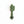 Horloge murale vert brume