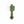 Horloge murale vert brume
