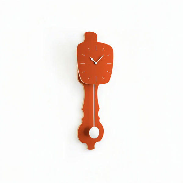 Horloge Murale Rouge Rouille