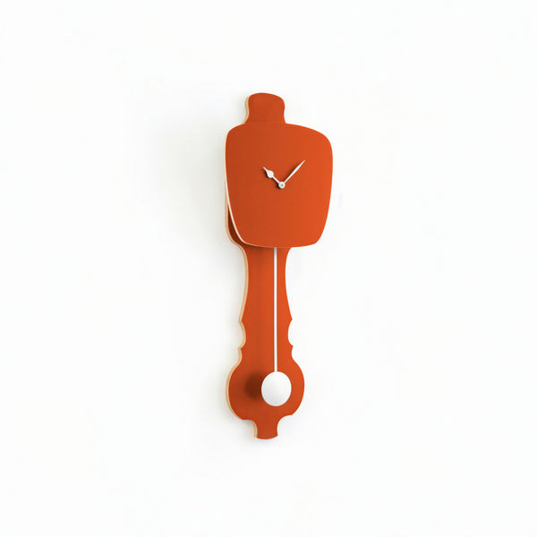Horloge Murale Rouge Rouille