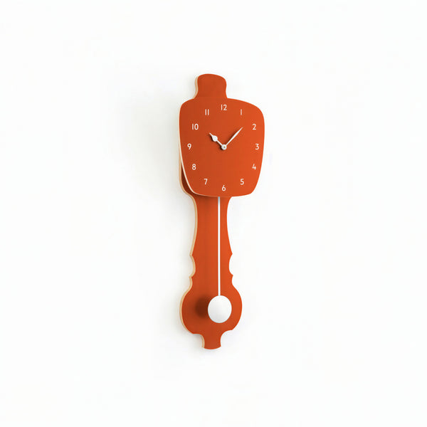 Horloge Murale Rouge Rouille