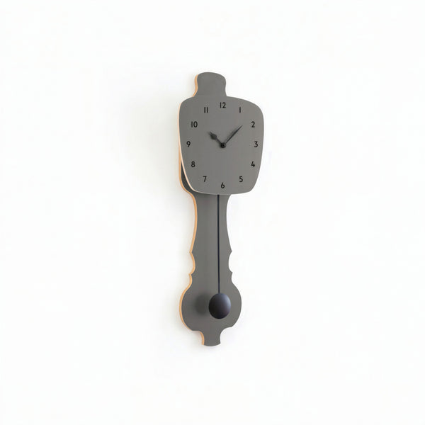 Horloge Murale Pierre Grise