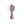 Wall Clock Lavender Gray