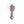 Wall Clock Lavender Gray