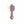 Wall Clock Lavender Gray