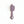 Wall Clock Lavender Gray