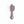 Wall Clock Lavender Gray