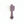 Wall Clock Lavender Gray
