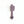 Wall Clock Lavender Gray
