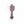 Wall Clock Lavender Gray