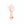Wandklok Pastel Roze