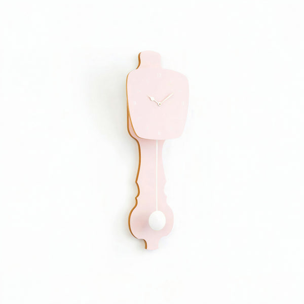 Wandklok Pastel Roze