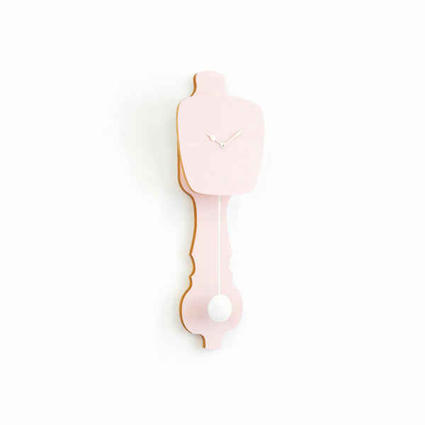 Wandklok Pastel Roze