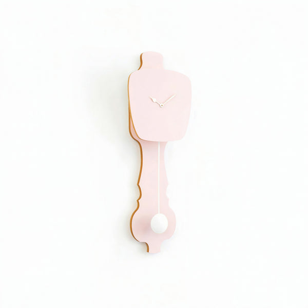 Wandklok Pastel Roze