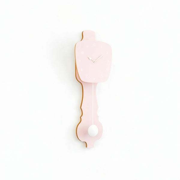Wandklok Pastel Roze