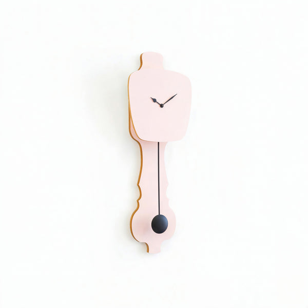 Wandklok Pastel Roze