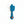 Wandklok Petrol Blauw