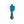 Wandklok Petrol Blauw