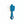 Wandklok Petrol Blauw